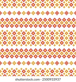 raditional ethnic geometric patterns in Myanmar. Seamless pattern. Suitable for designing various patterns such as clothes, skirts, curtains, slow, things and all kinds of prints. High resolution EPS 