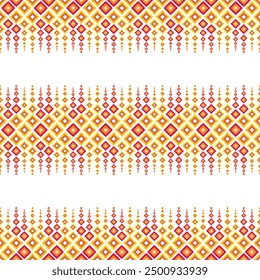 raditional ethnic geometric patterns in Myanmar. Seamless pattern. Suitable for designing various patterns such as clothes, skirts, curtains, slow, things and all kinds of prints. High resolution EPS 