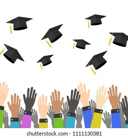 369 Graduation caps thrown Images, Stock Photos & Vectors | Shutterstock