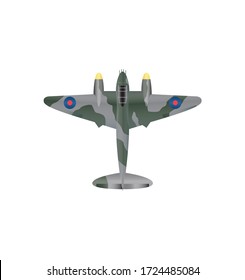 RAF De Havilland Mosquito Ve Day WW2 Victory In Europe Symbol Design 