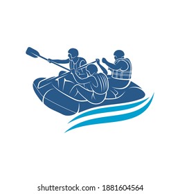 
Rafting design vector illustration, Creative Rafting logo design concepts template, icon symbol