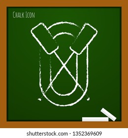 rafting infatable boat with oars illustration. Sport vector icon