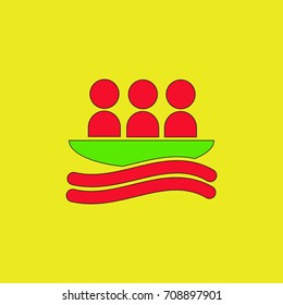 rafting kayaking team design