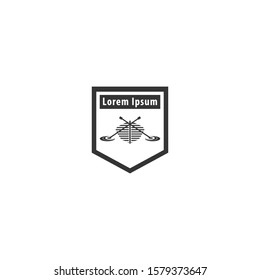 rafting logo vector illustration. rafting team symbol icon. badge. silhouette rafting logo.