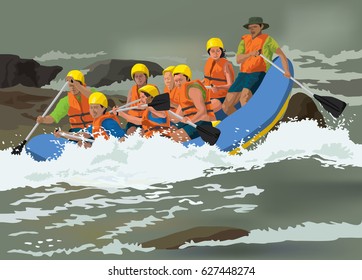 Rafting team