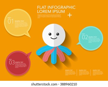 Rag doll icon, Vector flat long shadow design. Children's toys  infographic,eps10