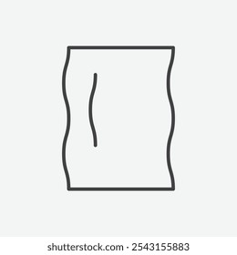 Conjunto de iconos de trapo. Ilustración vectorial.