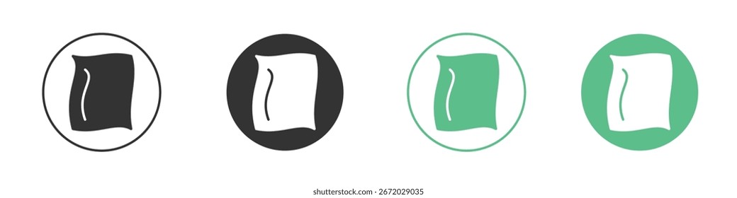 Icono de trapo para su Sitio web o App. eps10