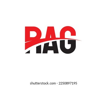 RAG Letter Initial Logo Design Vector Illustration