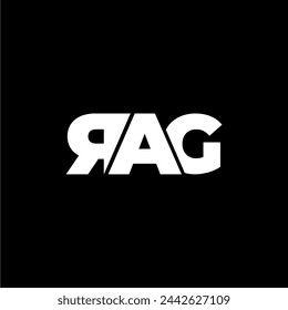 RAG letter monogram typography logo