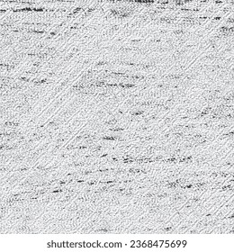 A rag from a used cotton towel. Grunge fabric texture. Broken cloth background. Damaged textile material. Vector seamless.