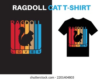 Ragdoll Lover  custom t-shirt design illustrator vector file for Print