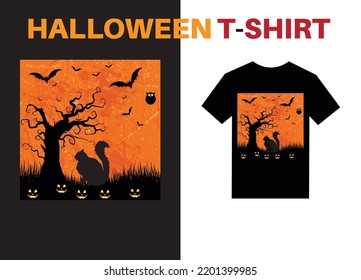 Ragdoll Lover HALLOWEEN T-shirt design for coming october-31 || Halloween Is Coming. Halloween Vector design. Halloween Illustration T-shirt Design For Your Business.
