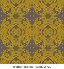 ragged grungy old fabric repeatable diagonal texture blue turquoise white yellow colors  Trendy pattern. Painting Citrus fruits.orange slice, lemon.
