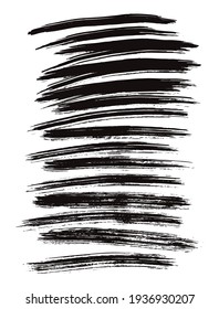 textura de líneas horizontales fragmentadas, ilustración vectorial