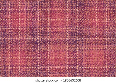 ragged old fabric texture warm yellow threads on dark red vine colors background of traditional checkered gingham seamless ornament, for plaid, tablecloths, shirts, clothes, dresses, tartan