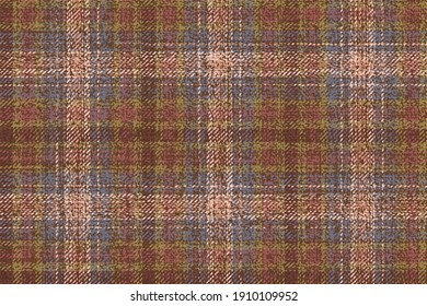 ragged old fabric texture warm pale brown beige colors traditional checkered gingham seamless ornament for plaid, tablecloths, shirts, tartan, clothes, dresses, bedding