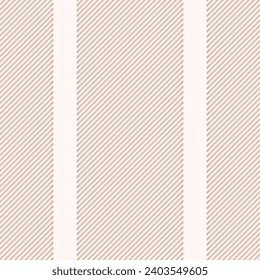 Ragged pattern vector background, volume vertical textile texture. Fade fabric seamless stripe lines in light and snow colors.