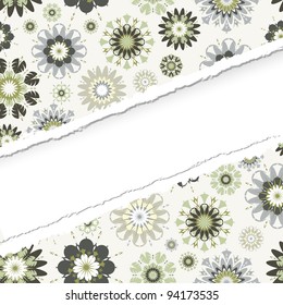 ragged seamless vector pattern.  The .eps includes seamless swatch,  so you can make easy seamless pattern.