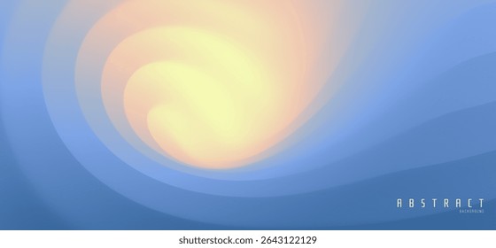 O redemoinho furioso. Rotação e movimento giratório. Fundo abstrato com efeito dinâmico. Ilustração vetorial para capa, cartão, cartão postal, design de interiores, banner, cartaz, brochura ou apresentação.