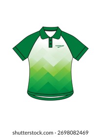Raglan Short Sleeve Knopfkragen Slimfit Frau Polo Jersey