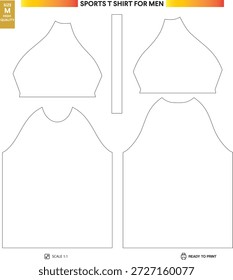 Camisola de manga Raglan camisa de sublimação, modelo , padrão de camisa de esportes pronto para impressão