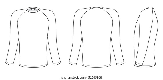 Raglan sleeve t-shirt
