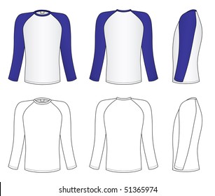 Raglan sleeve t-shirt