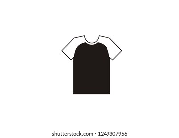 raglan t-shirt simple icon