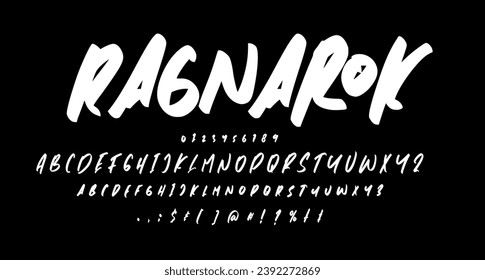 Best Alphabet Alphabet Pinselschrift Logotype Schrift Handschrift