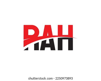 RAH Letter Initial Logo Design Vektorgrafik