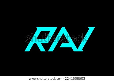 RAI LETTER and ALPHABET LOGO DESIGN