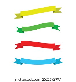 Raibbon Design vetor vermelho verde azul 
