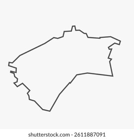 Raichur District map Karnataka State India