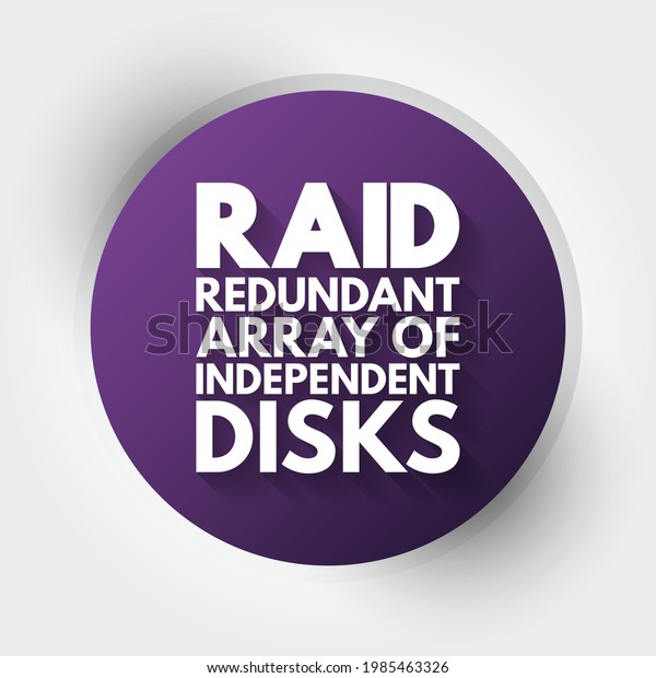 raid-redundant-array-independent-disks-acronym-stock-vector-royalty