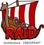 Raid twitch emote cartoon vector illustration