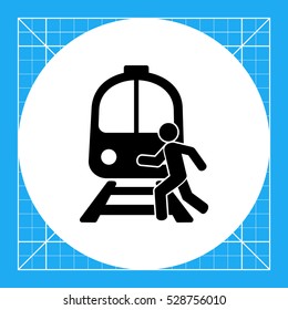 Rail Crossing Icon