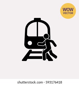 Rail Crossing Icon