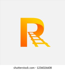 Rail Letter R