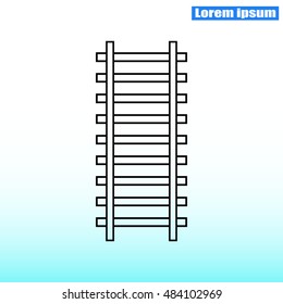 Rail road icon