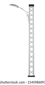 Rail road light. vector illustration