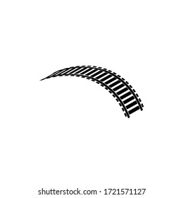 rail vector graphic design illustration