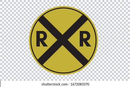 Railroad Crossing Sign Hd Stock Images Shutterstock
