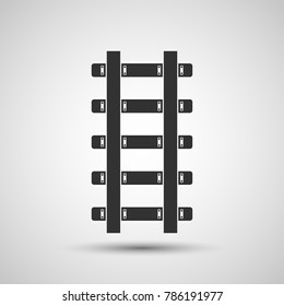 Railroad icon - Vector