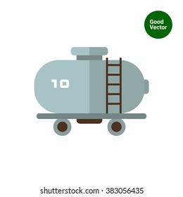 Railroad tank wagon