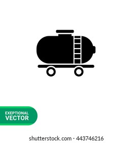 Railroad tank wagon