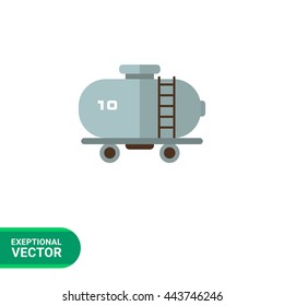 Railroad tank wagon