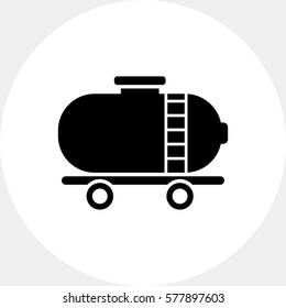 Railroad tank wagon