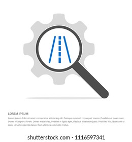 Railroad track icon - Free vector icon