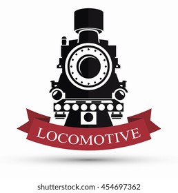 railroad train isolated icon design, vector illustration  graphic 